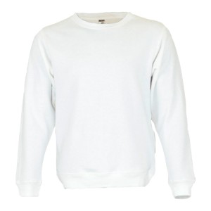 SWEAT SHIRT C/PUNHO COS RIBE DELTA BRANCO